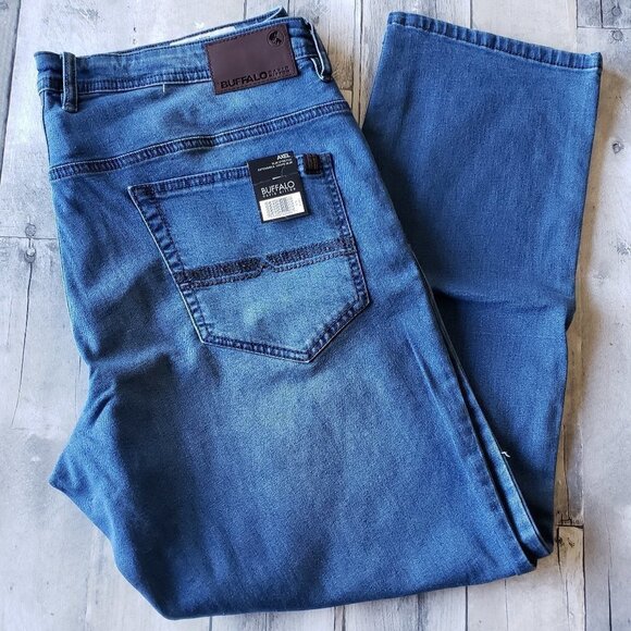 NWT - Buffalo by David Bitton AXEL Super Soft Stretch Slim Fit Jeans - 40x30 - Picture 1 of 3